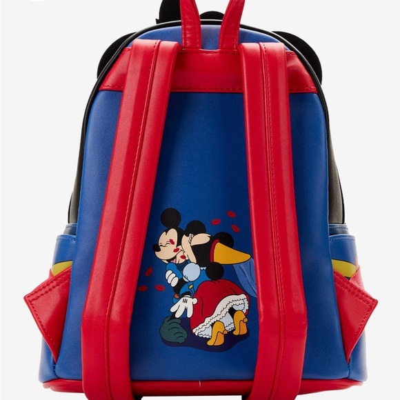 NWT Loungefly Disney Little Tailor Mickey Mouse Figural Backpack - Picture 4 of 7